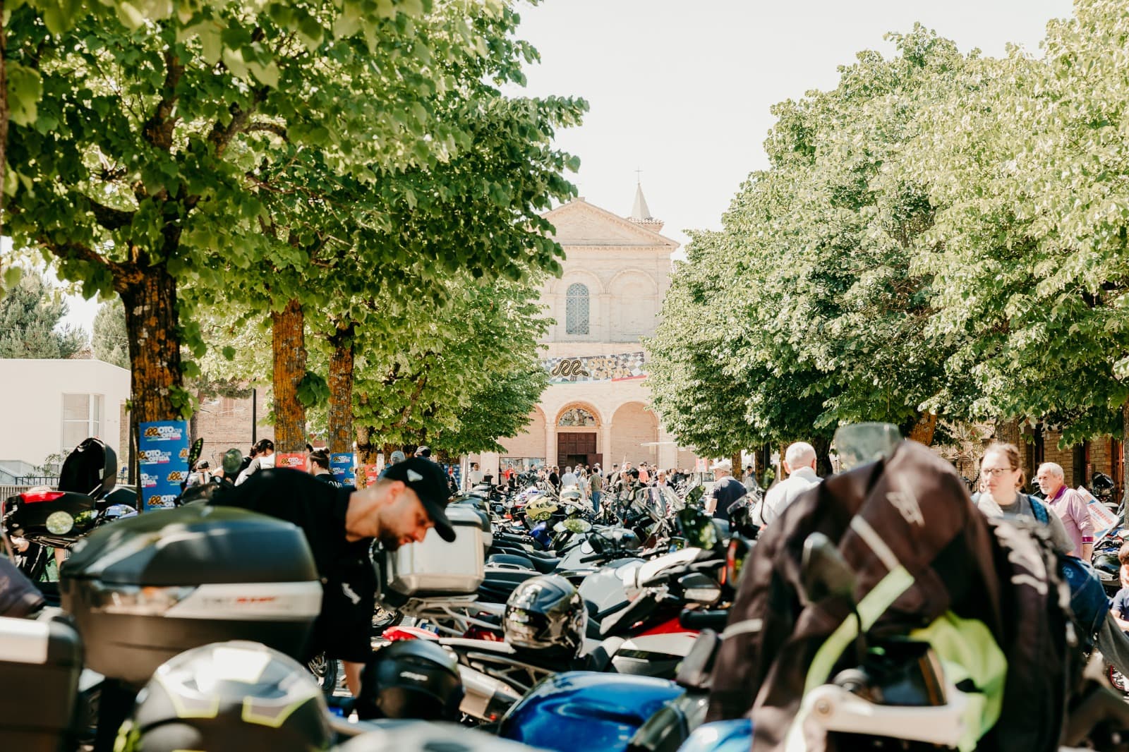 Il gruppo del Moto Club Offida
